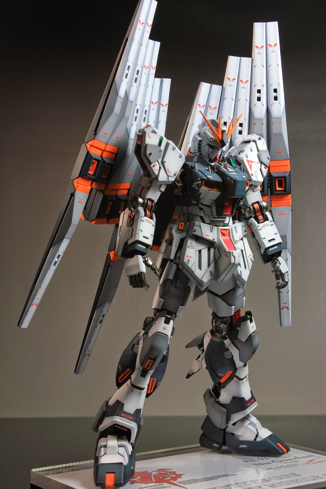 GUNDAM GUY: MG 1/100 Nu Gundam Ver. Ka - Painted Build