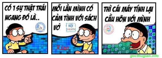 Đôrêmon chế -sôi rương mới biết mình đẹp trai hơn nhiều