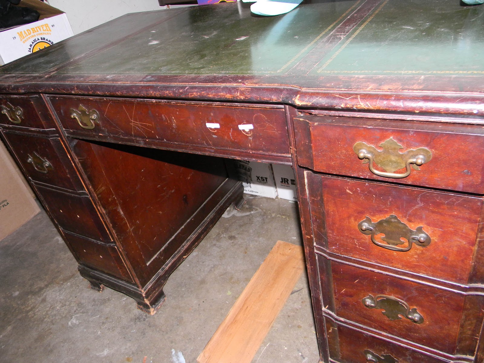 Emily's Upcycled Furniture Ugly Desk Be Gone!!!