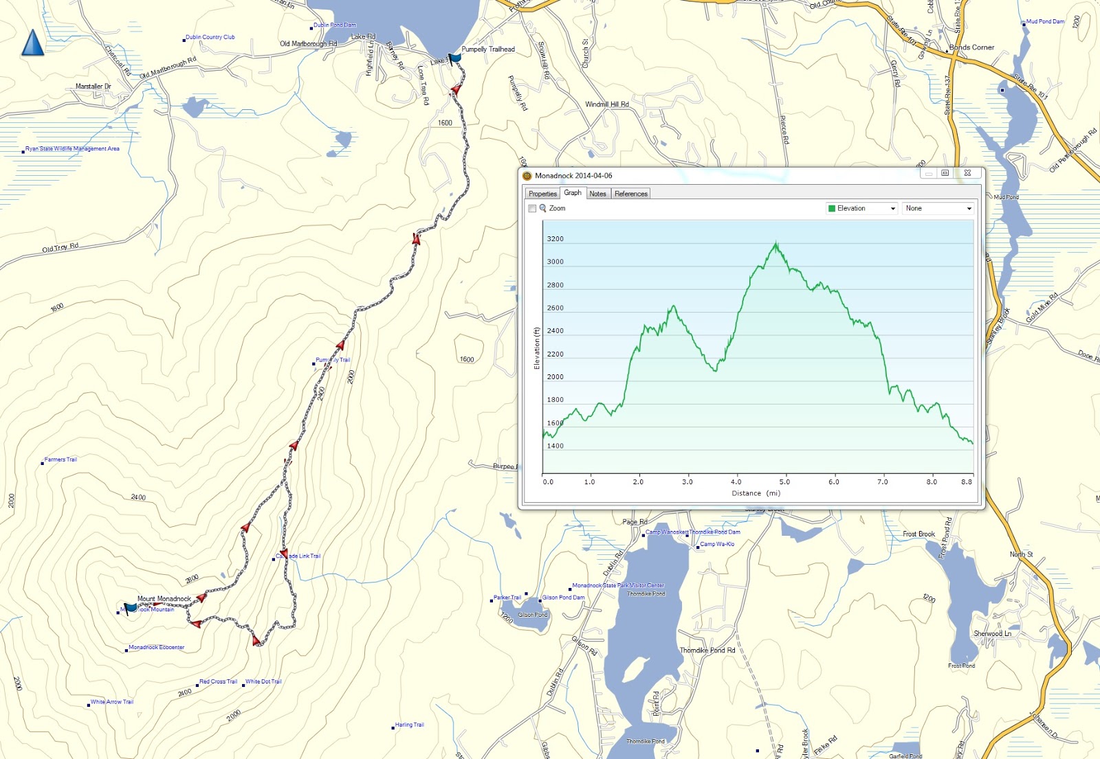Mt Monadnock Monadnock State Park (NH, 52wav) TrailsNH Hiking Conditions