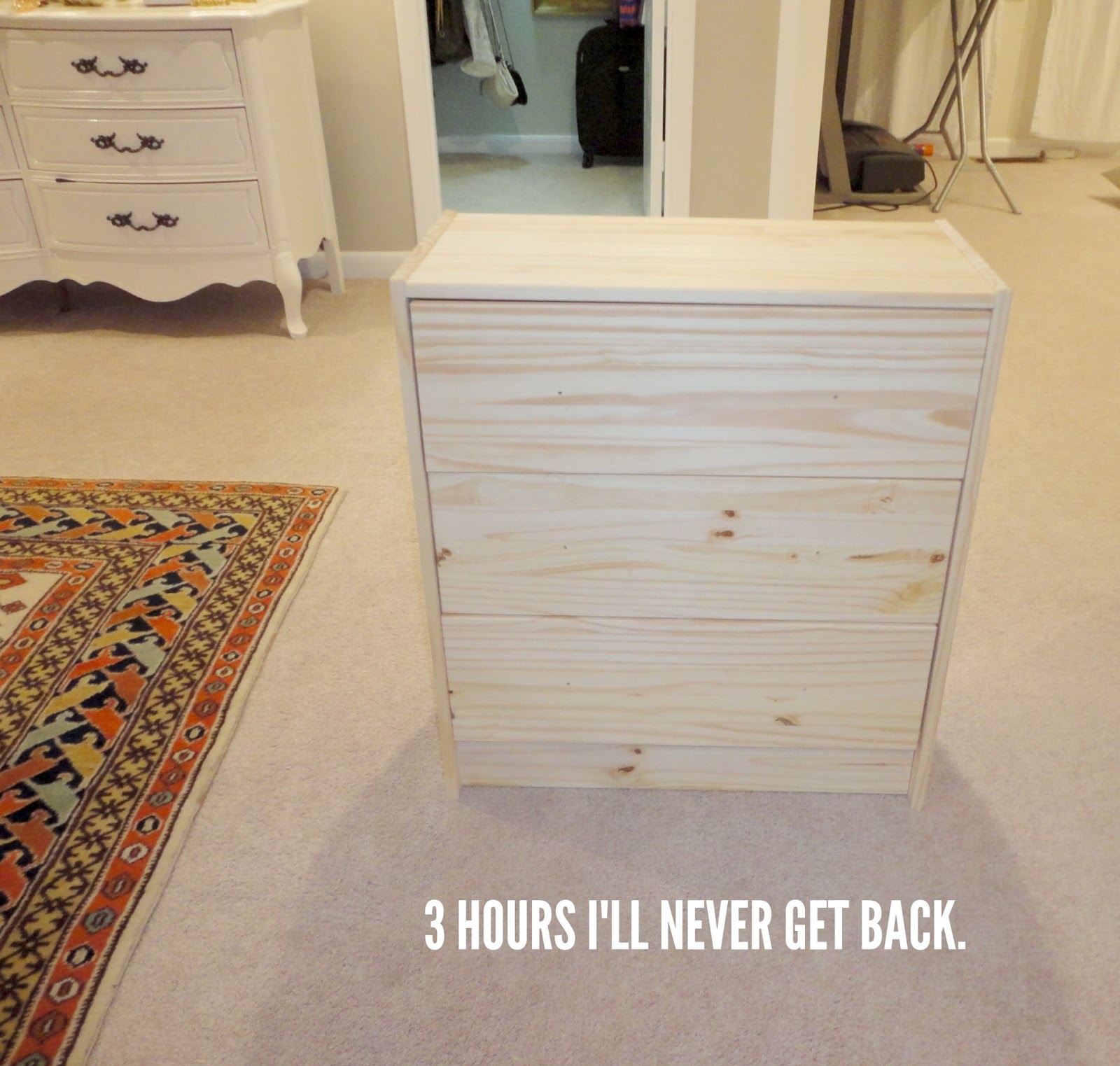 Livelovediy Diy Ikea Rast Makeover With Weathered Gray Wood Stain Then