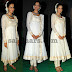 Silk White Salwar with Full Sleeves