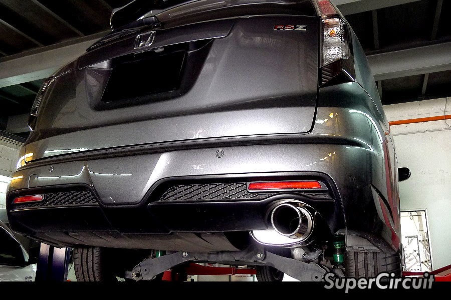SUPERCIRCUIT Exhaust Pro Shop Honda Stream RSZ full exhaust customization