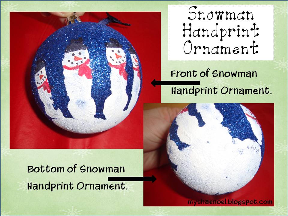 Learn and Grow Designs Website: Handprint Christmas Ornaments