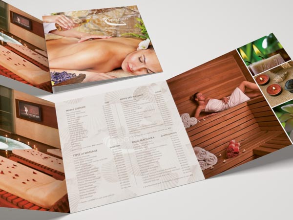 Spa Brochure Design