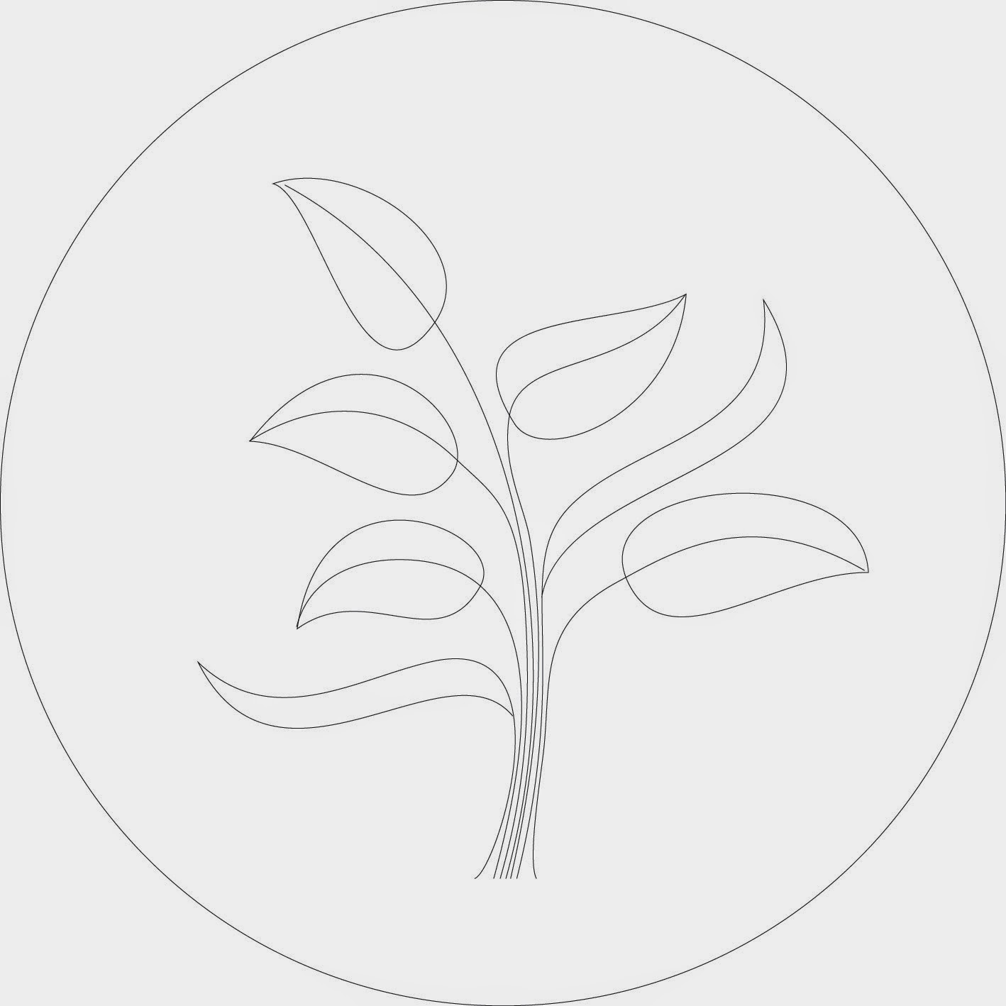 Anna Scott Blanket stitch leaves part one