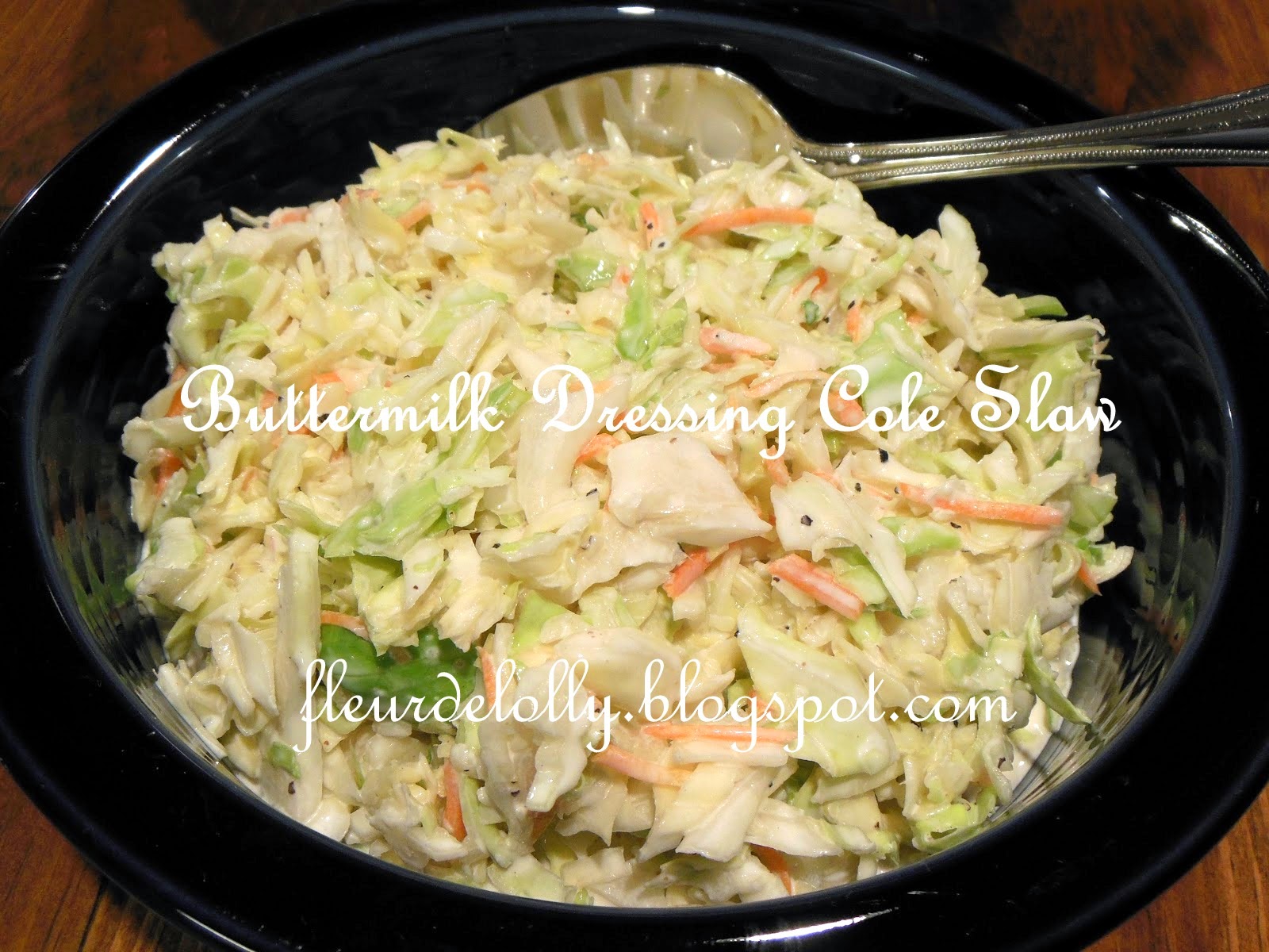 Fleur de Lolly Buttermilk Dressing Cole Slaw