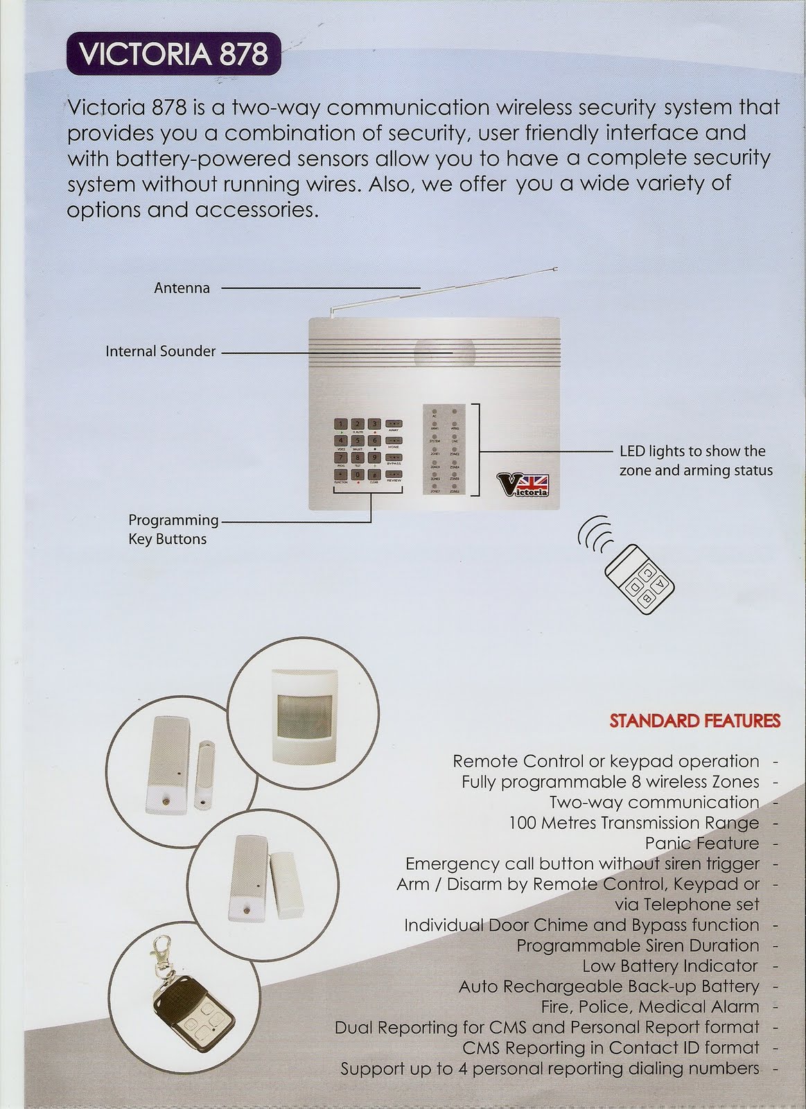 ALARM SYSTEM AUTOGATESCCTV VICTORIA WIRELESS ALARM SYSTEM