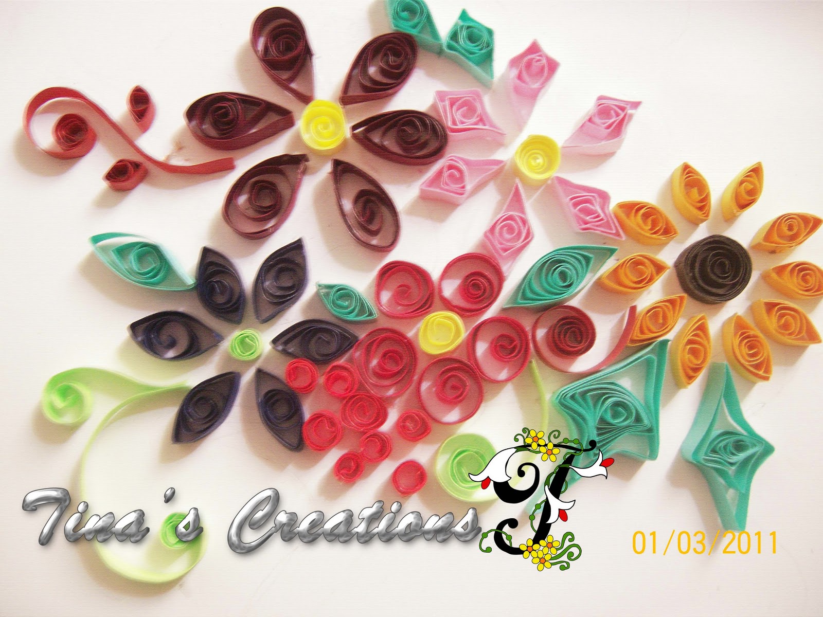 Tinas Creations Quilling Creations