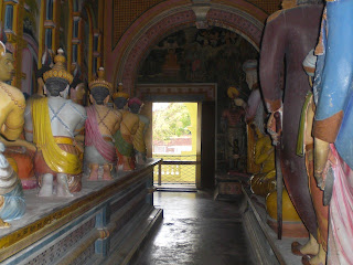 Le temple de Dickwella au Sri Lanka