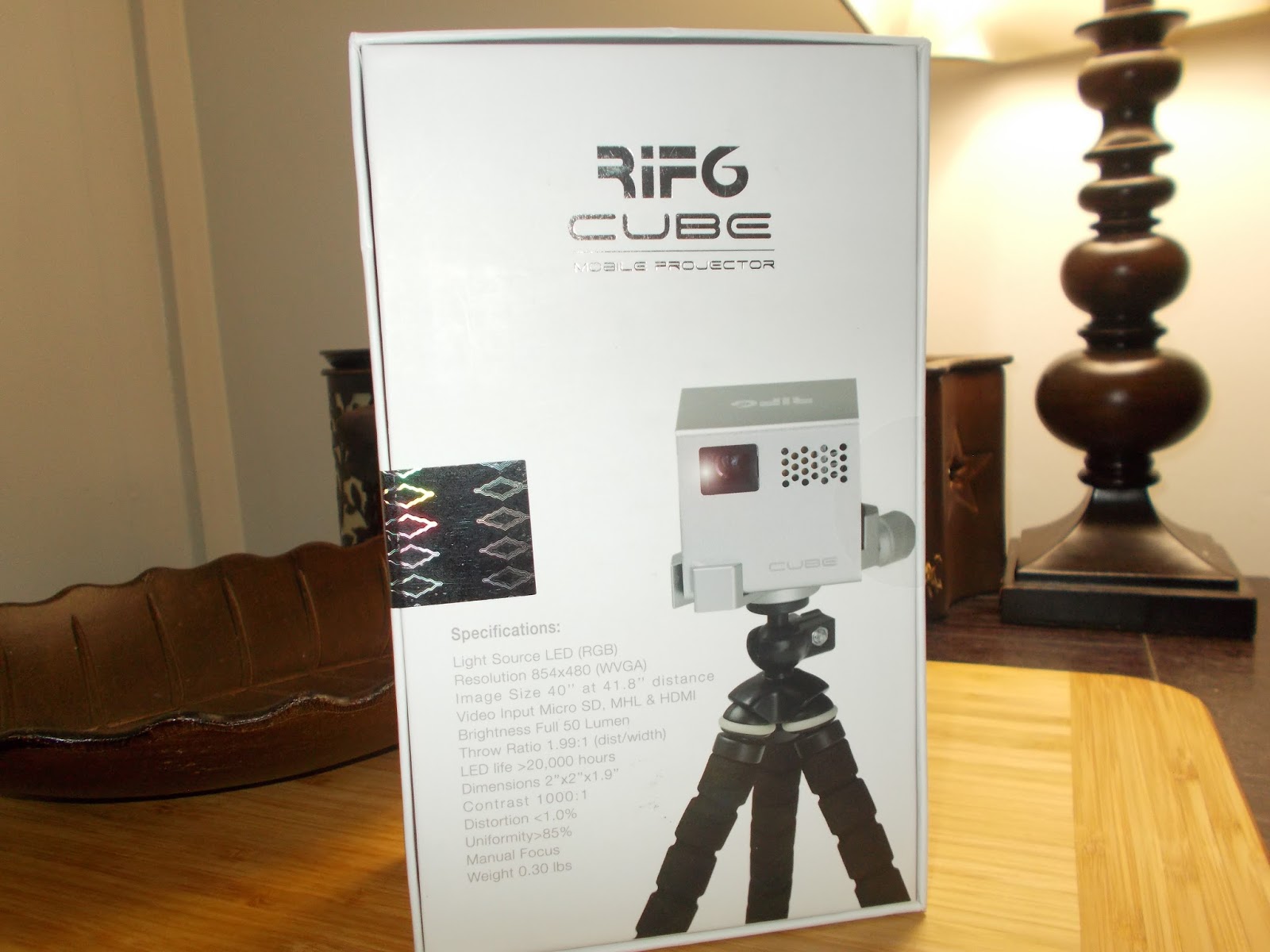 Popular Product Reviews by Amy: RIF6 CUBE - 2 Inch Pico DLP High-Res