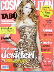 Estou na revista Cosmopolitan italiana