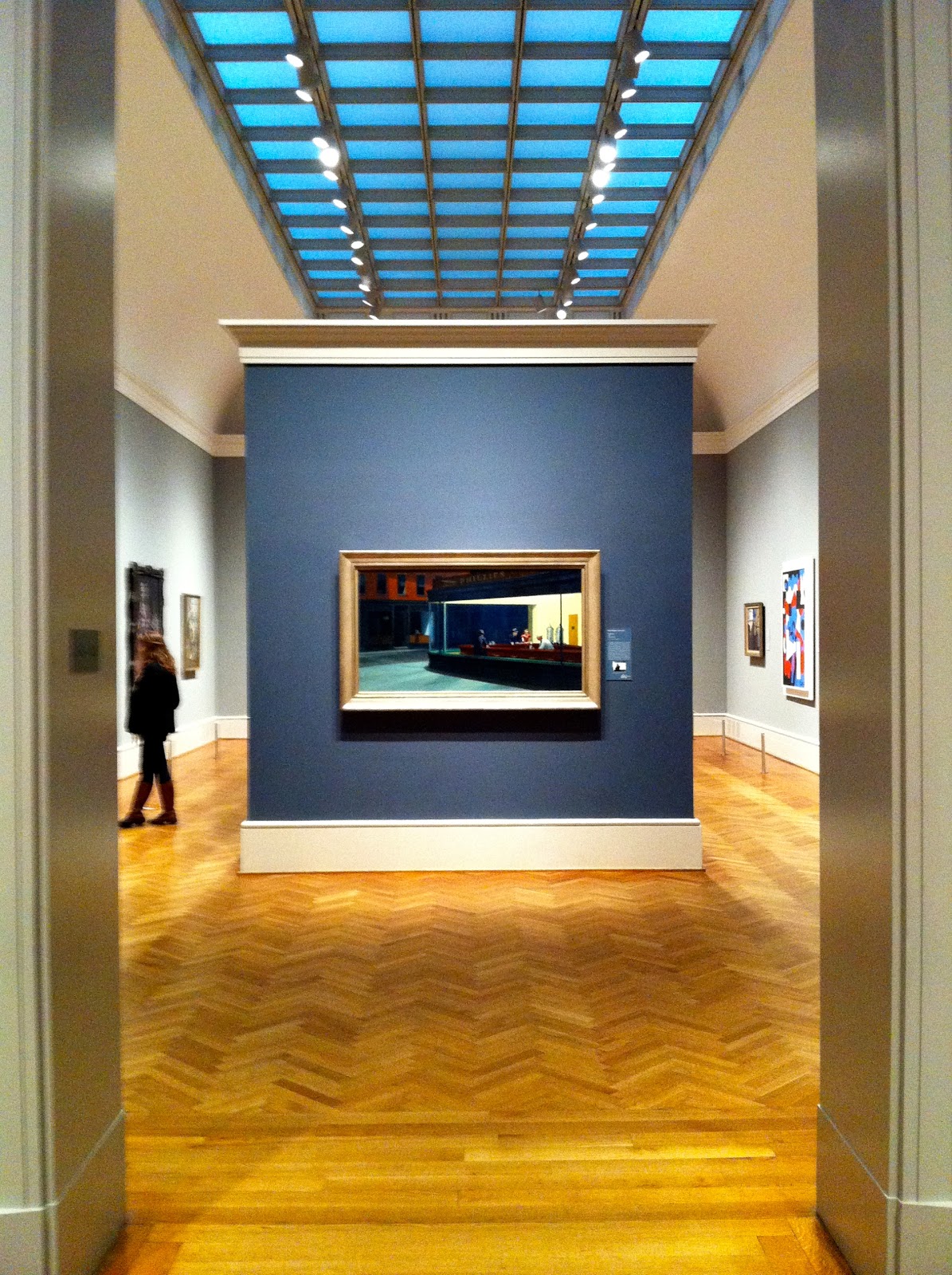 what pops saw today Nighthawks by Edward Hopper, The Art Institute of
