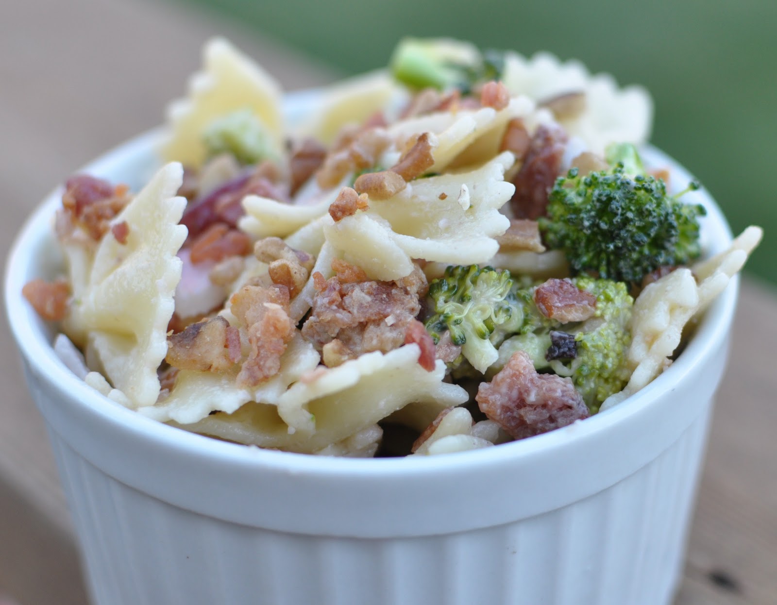 You Go Girl! Harvest Salad Broccoli, Grape and Pasta Salad