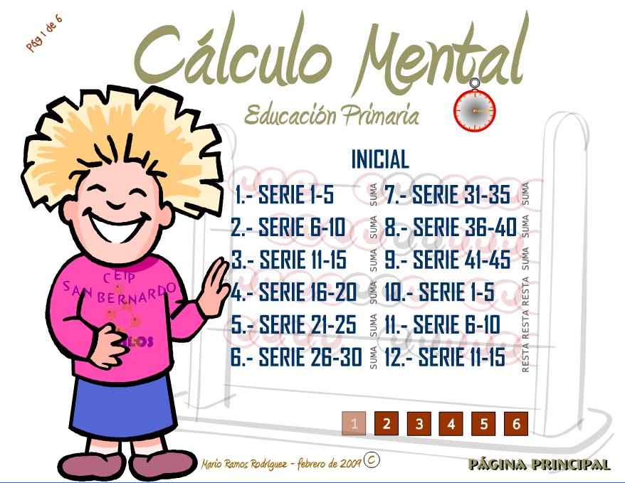 CÁLCULO MENTAL