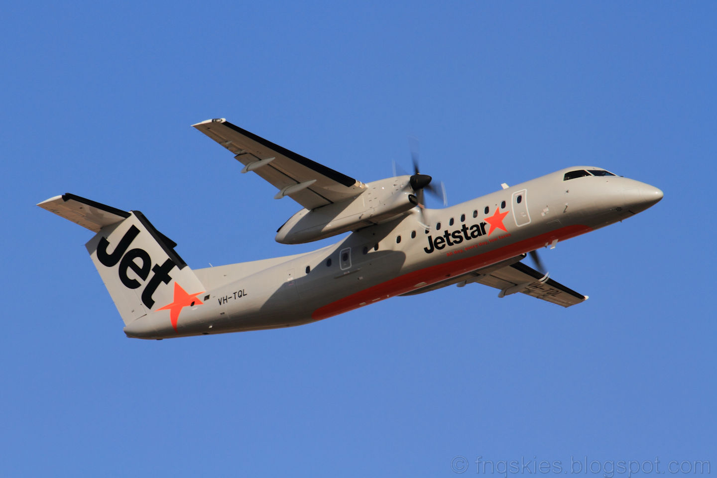 Far North Queensland Skies Jetstar NZ Regional Dash 8 Q300 VHTQL