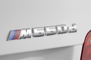 bmw m550 diesel saloon logo