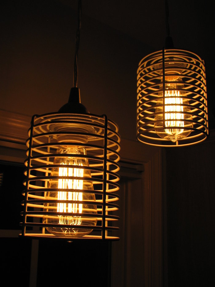 basket light fixture