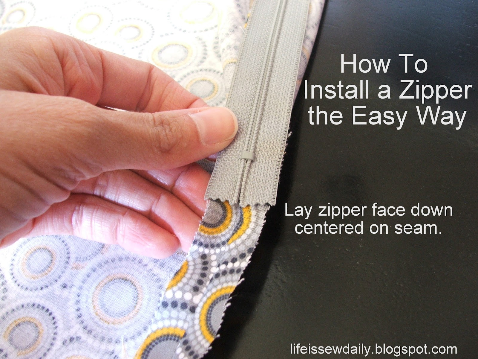 Life is {Sew} Daily Basic Ladies' Skirt {Tutorial}