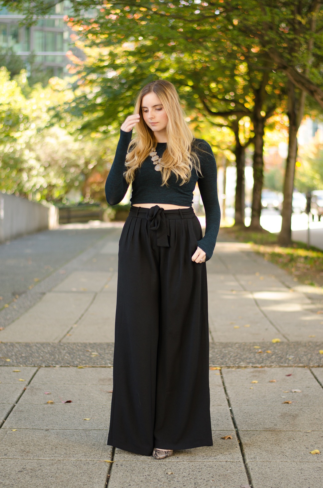 How to Style Palazzo Pants Vancouver Beauty and Style Blog