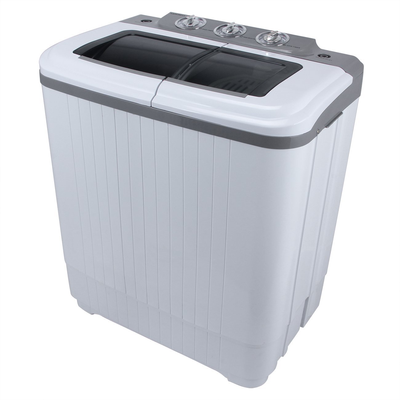 Washers Reviews Compact Mini Laundry Washing Machine 5KG Capacity Dorm RV Home 11LBS Spin Dryer