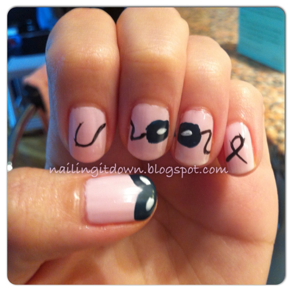 Nailing It Down! Masquerade Ball Nails