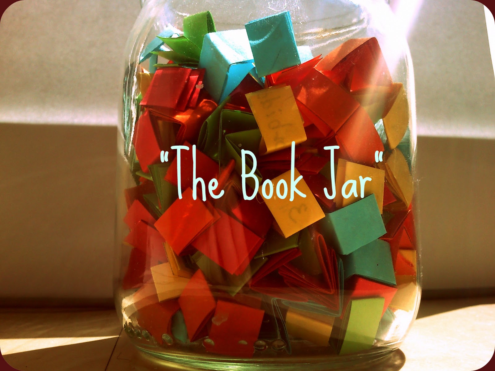 The Book Jar Head over heels with books
