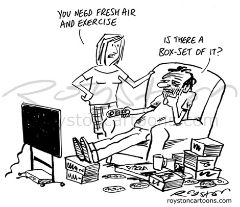 Royston Cartoons: Private Eye cartoon: TV times