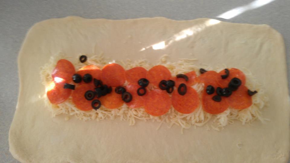 Once Upon a Freezer It's like wrapped up pizza!