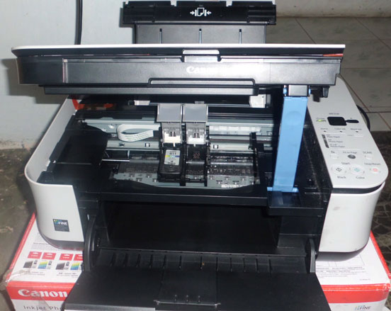 Cyber Tricks Solusi Tinta Hitam Tidak Keluar Pada Printer Canon Mp258 Akibat Tinta Kering Atau Tersumbat