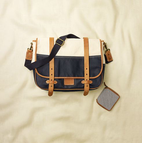 Rugby Messenger Bag