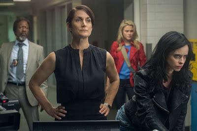 Carrie-Anne Moss in the TV series Jessica Jones