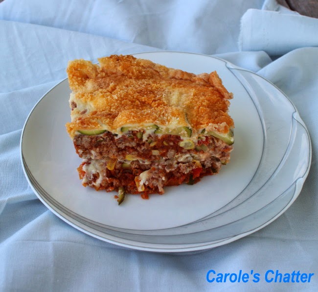 Carole's Chatter No pasta lasagne