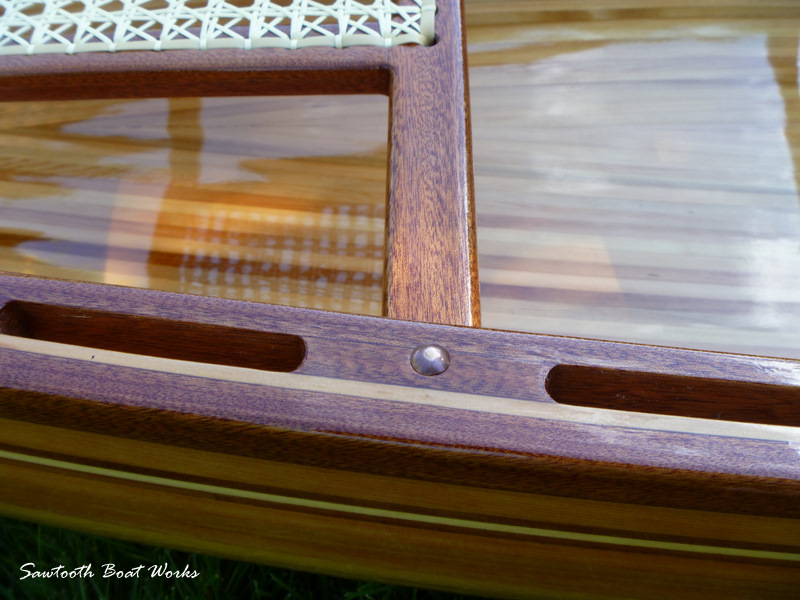 Sawtooth Boat Works Installing the Gunwales
