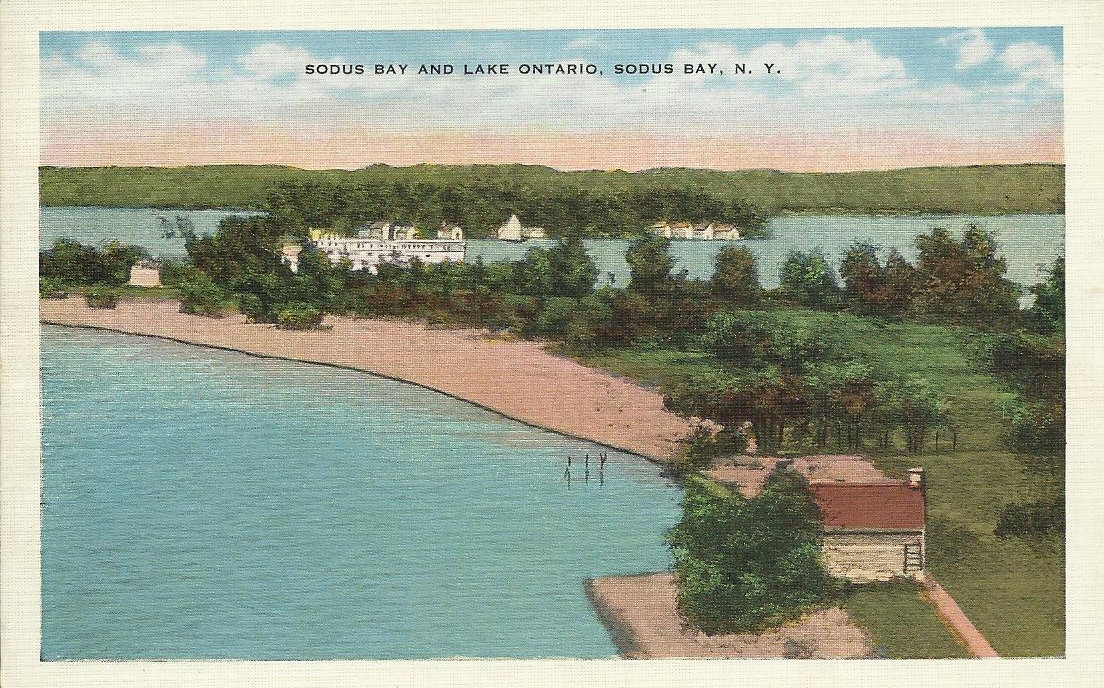 Vintage Travel Postcards Sodus Bay, New York