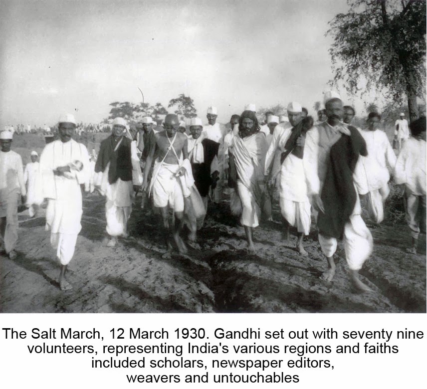 The Gandhian Way Dandi March 12th March 6th April, 1930