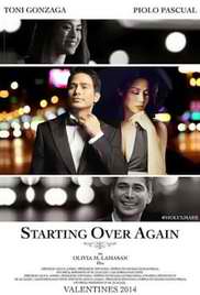  A pair of exes run into each other again years after a breakup that left them with plenty of unresolved questions. -   Genre:Drama, Romance, S,Tagalog, Pinoy, Starting Over Again (2014)  - 