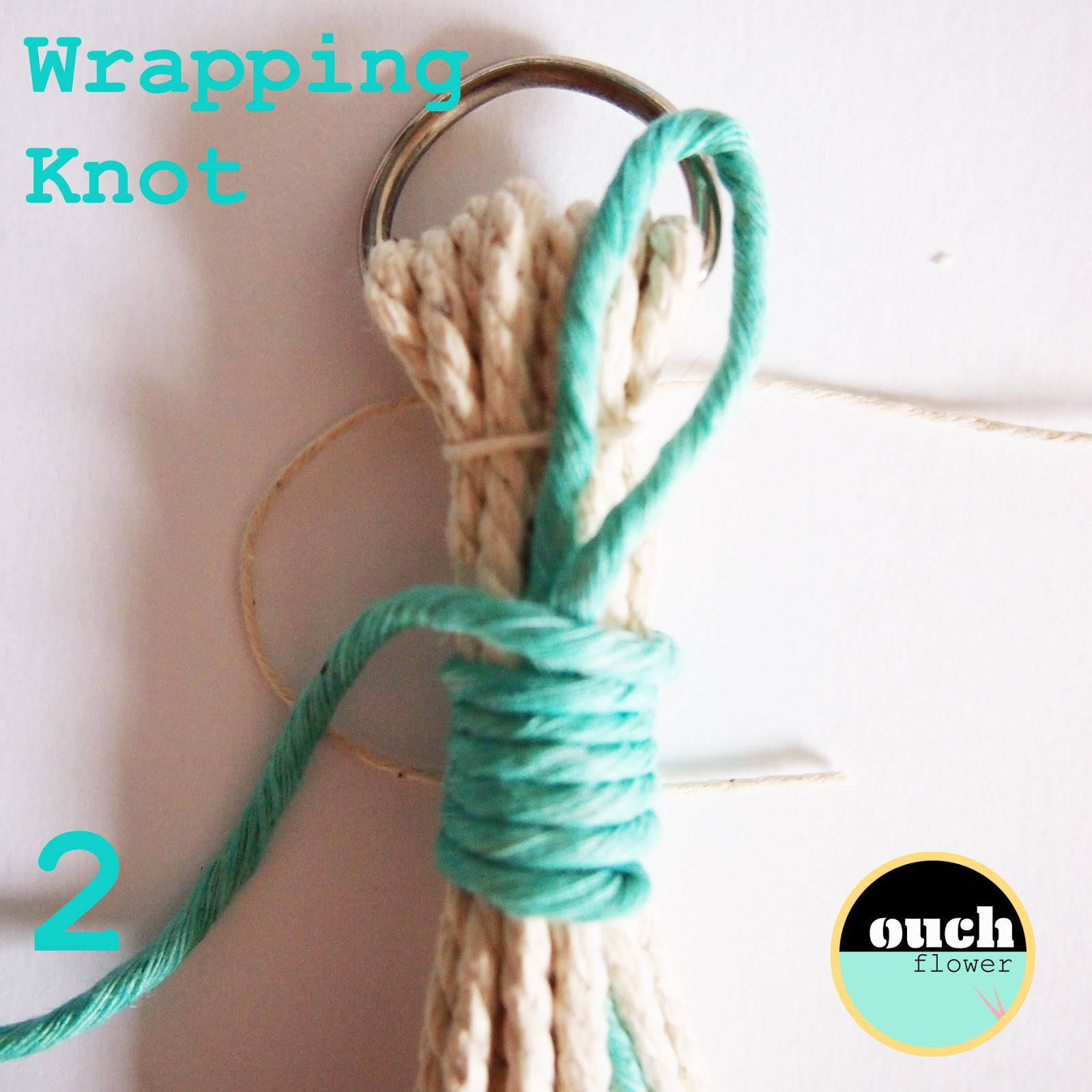 ouch flower KNOT SCHOOL.....Knot 6