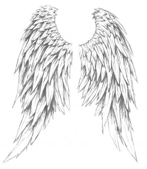 angel wing tat