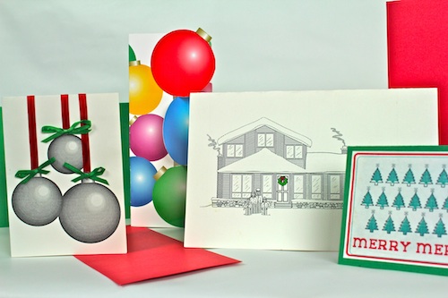 Christmas ten cards them perhaps trick ll think making start january Ashbee Design: DIY Christmas Cards • Technology Influenced