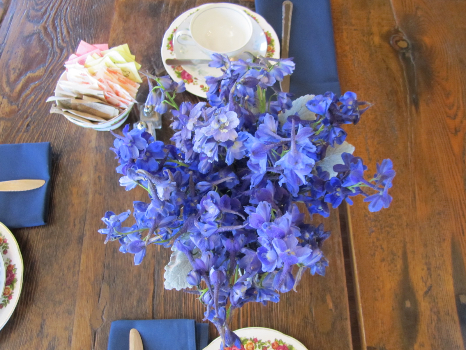 Tish Long Flowers Baby Shower Blue, Boys, and Britain