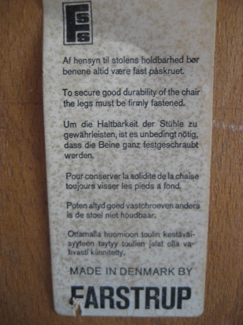 Farstrup Chairs