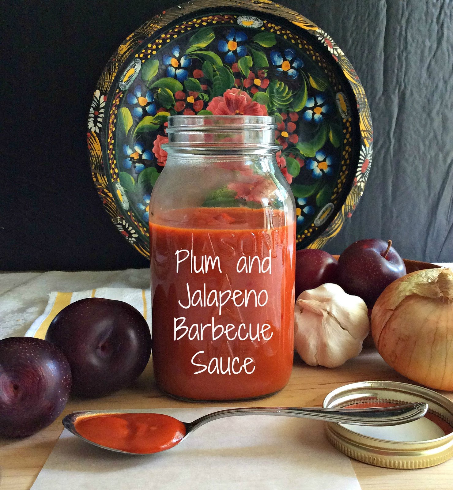 Cooking On A Budget Plum and Jalapeno Barbecue Sauce