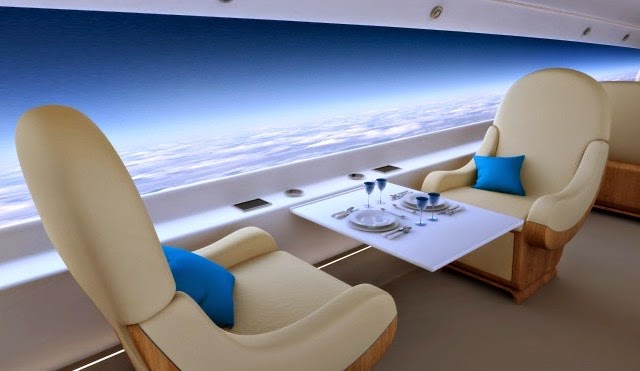 Τα αεροπλάνα του μέλλοντος δεν θα έχουν παράθυρα [pics]