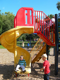 woodchips down the curly slide game