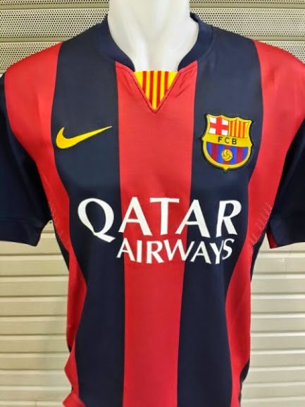 Jersey Barcelona 2014-2015: Jersey Barcelona Home | Away | 3rd Terbaru
