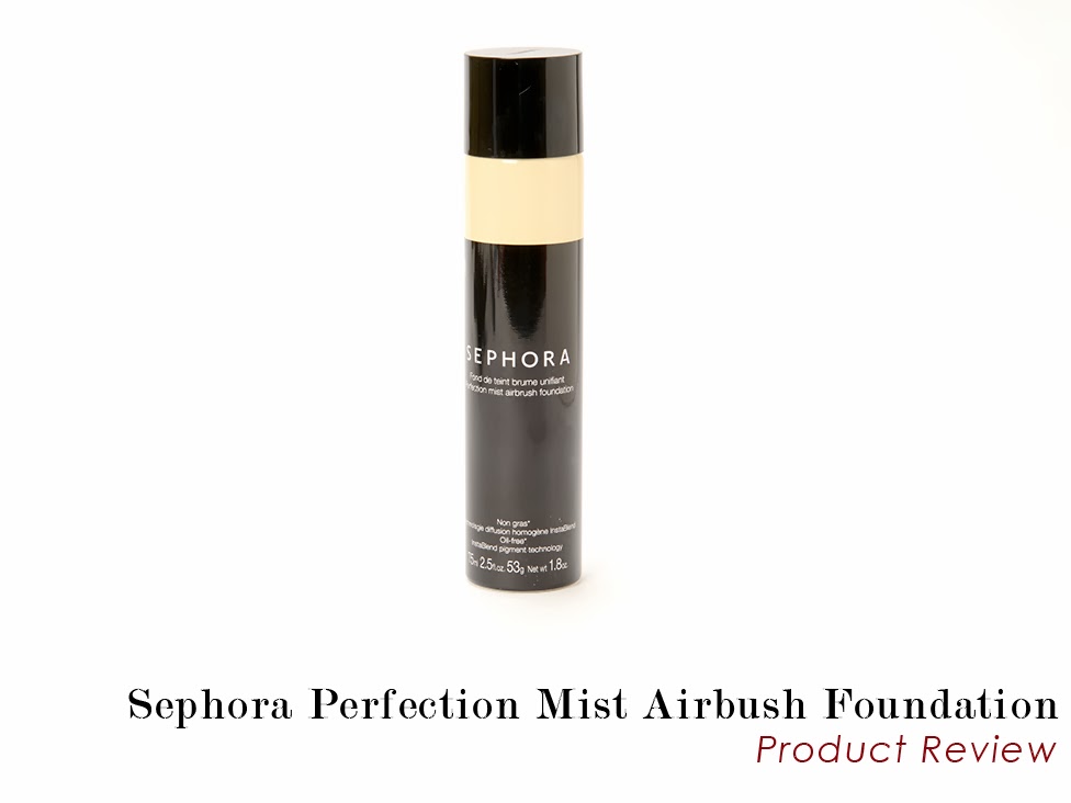 Bisous Darling: Sephora Perfection Mist Airbrush Foundation
