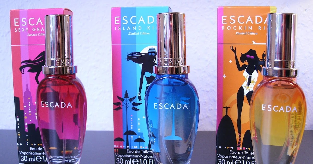 sinatestet Escada The Best of 20 years of Summer FragrancesCollection