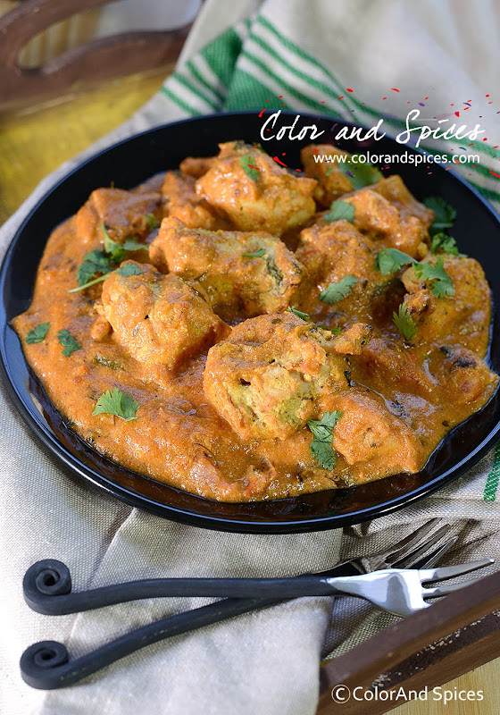Color and Spices: Chicken tikka masala....