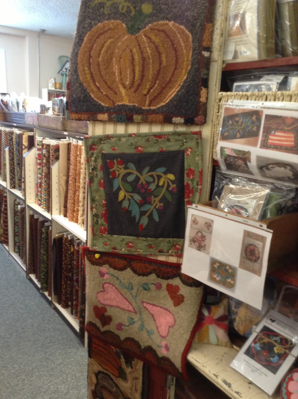 Timeless Traditions The Quilt Rack and Wool Cubby.....